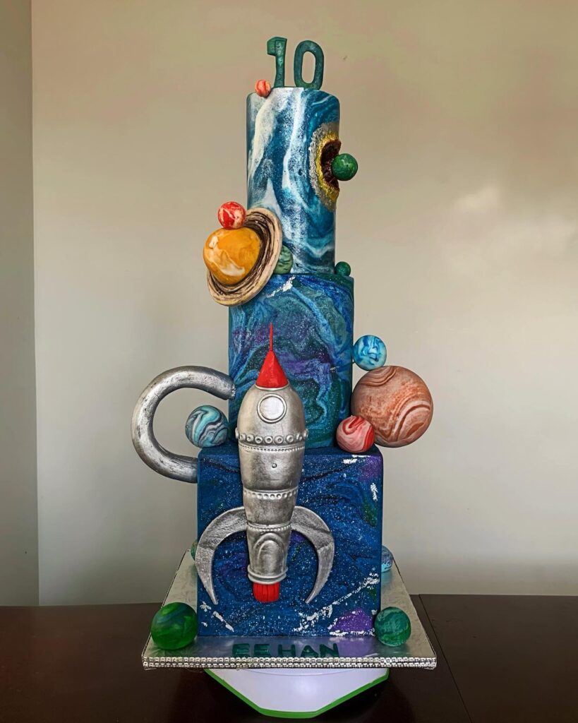 Outer Space Cake by Cake Delight