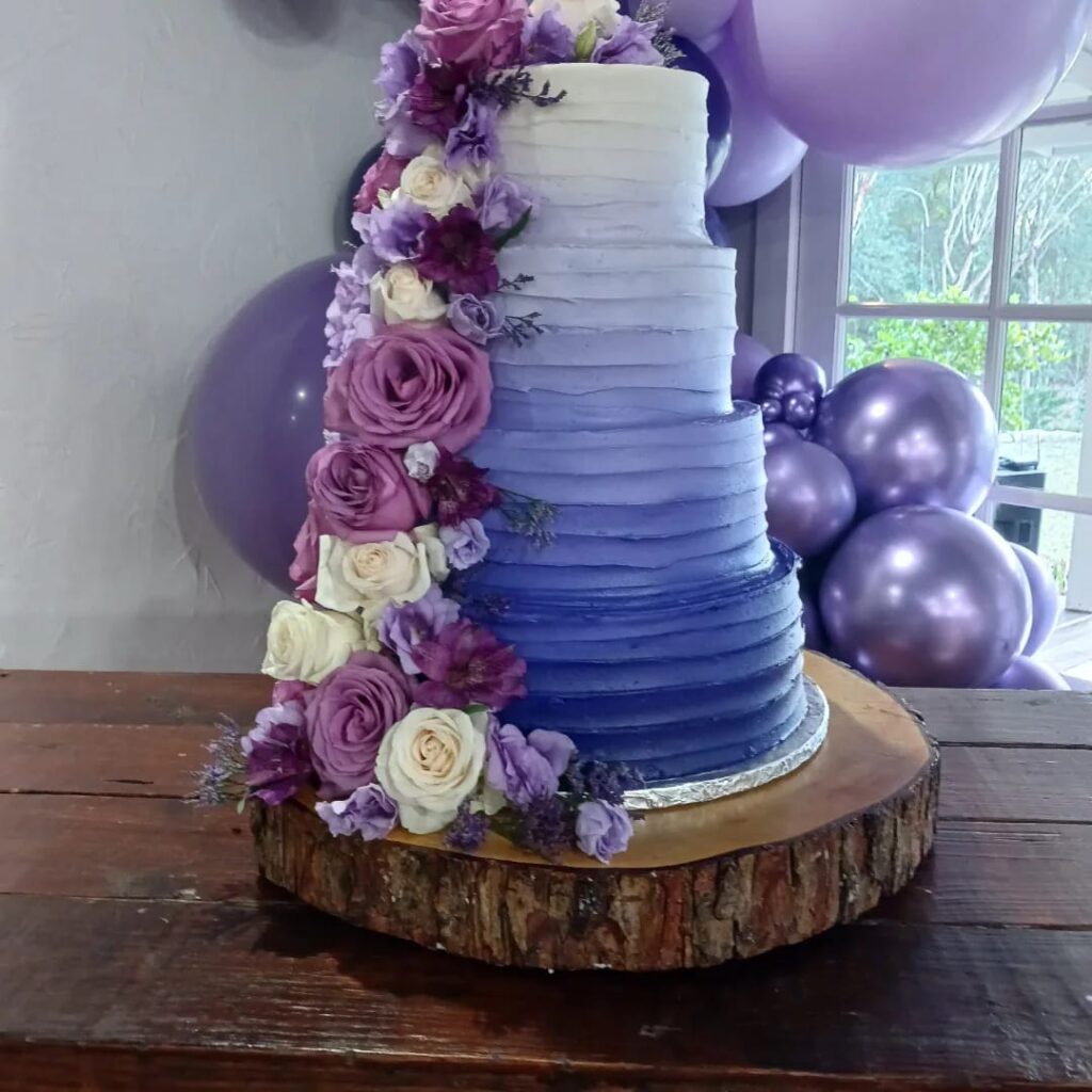 Wedding Cake by A'lice's Sweet Treats & Catering