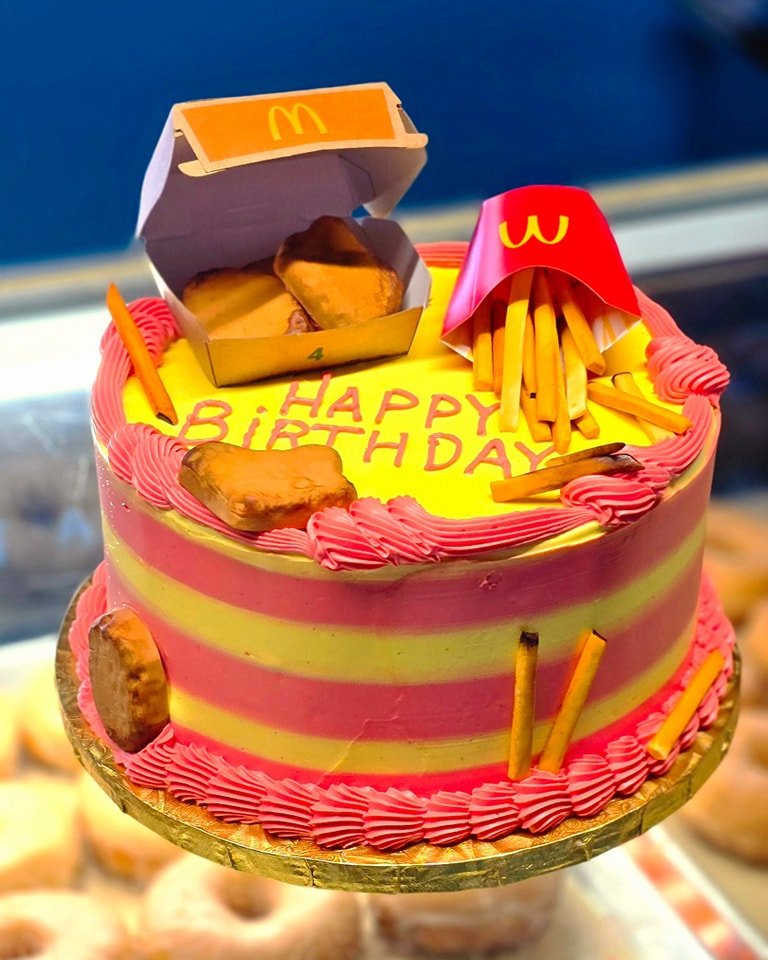Cake by D's Nutz Donuts