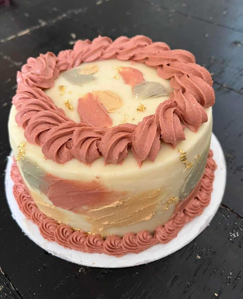 Cake by Honey B’s Southern Bakery