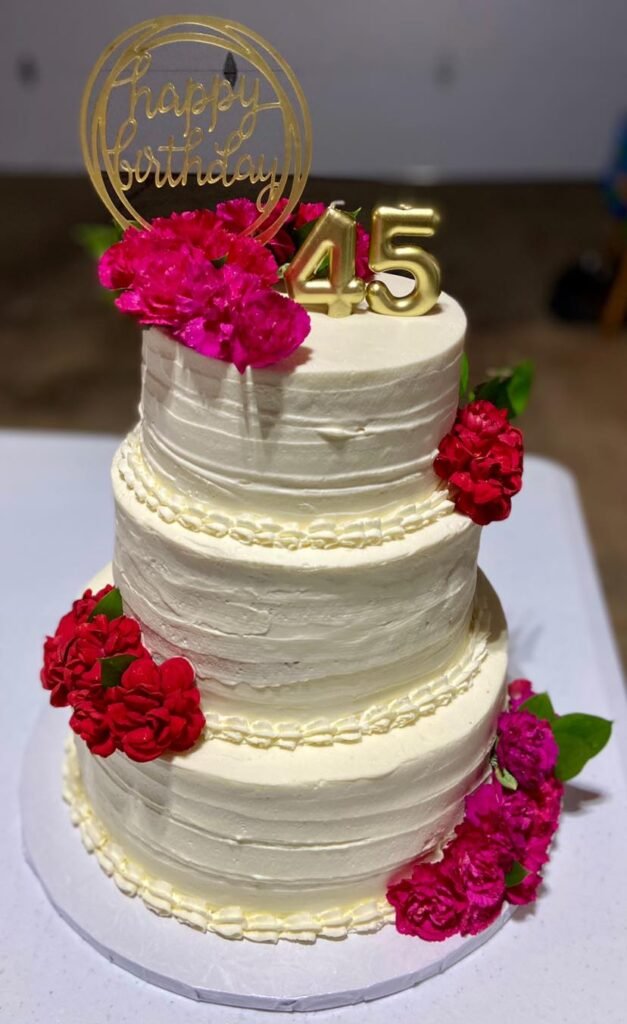 Cake by Menai's Bakery