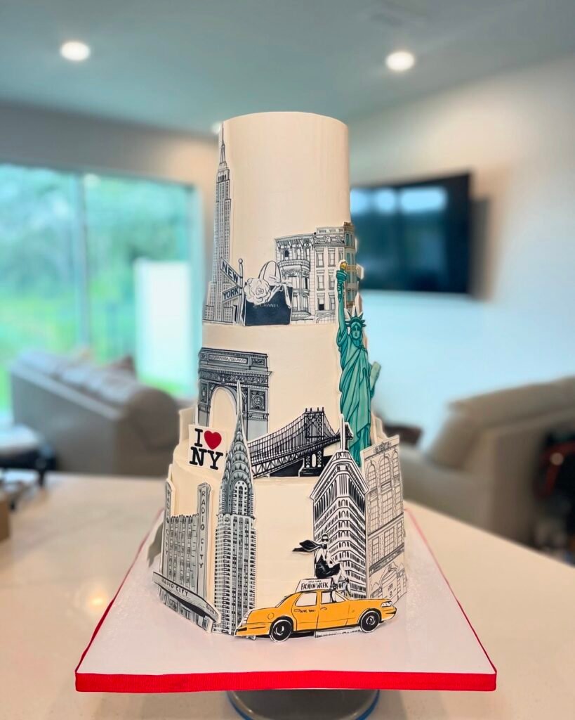 Cake by Whiskful Thinking Bakery