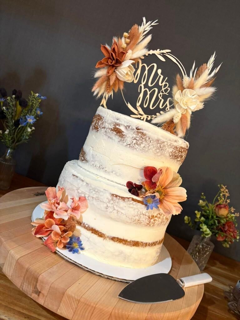 Wedding Cake by Cara’s Cupcakes