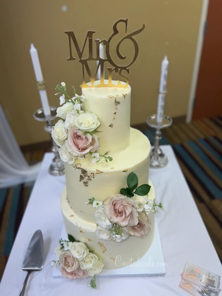 Wedding Cake by Casita de Cake
