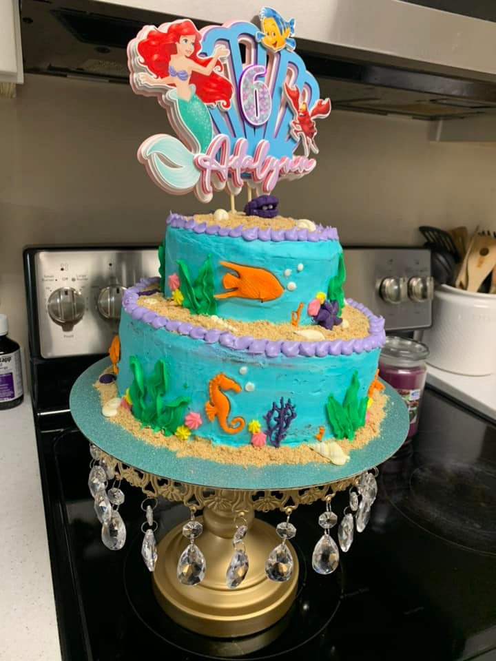 Cake by Crust & Crumb Bakery