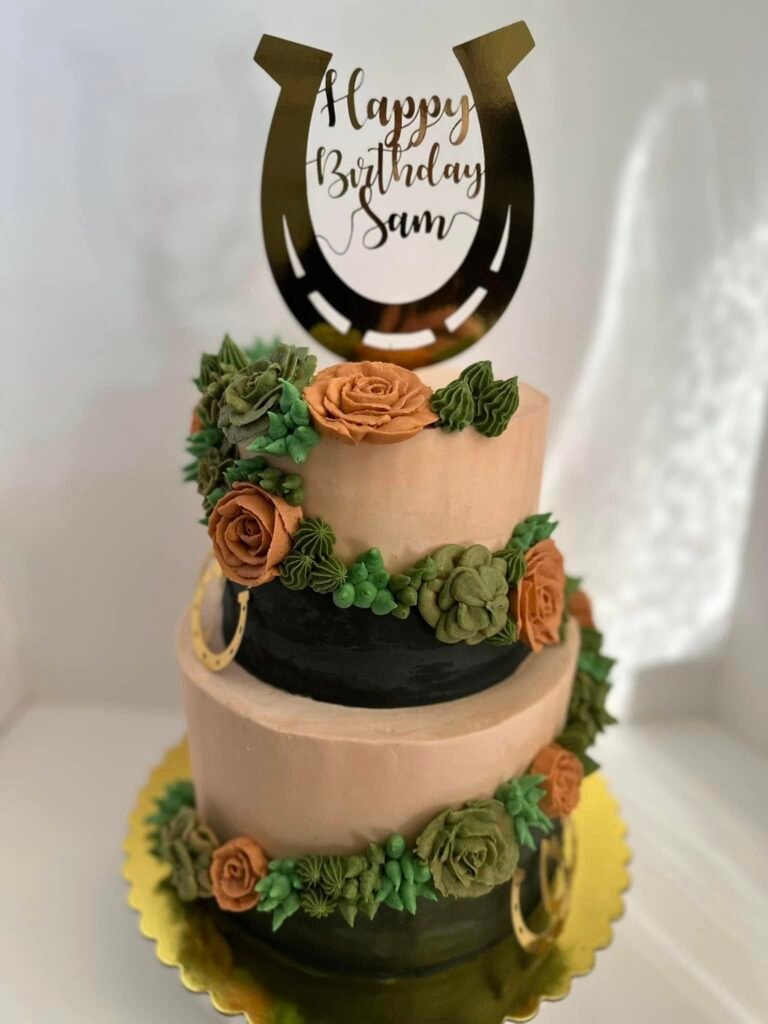 Cake by Frosted Dreams Home Bakery