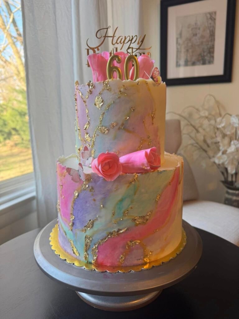 Cake by Lakes Cakes, Boji Custom Cakery