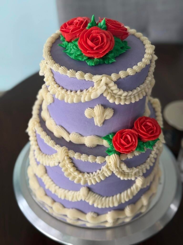 Cake by Luscious Bites Bakery