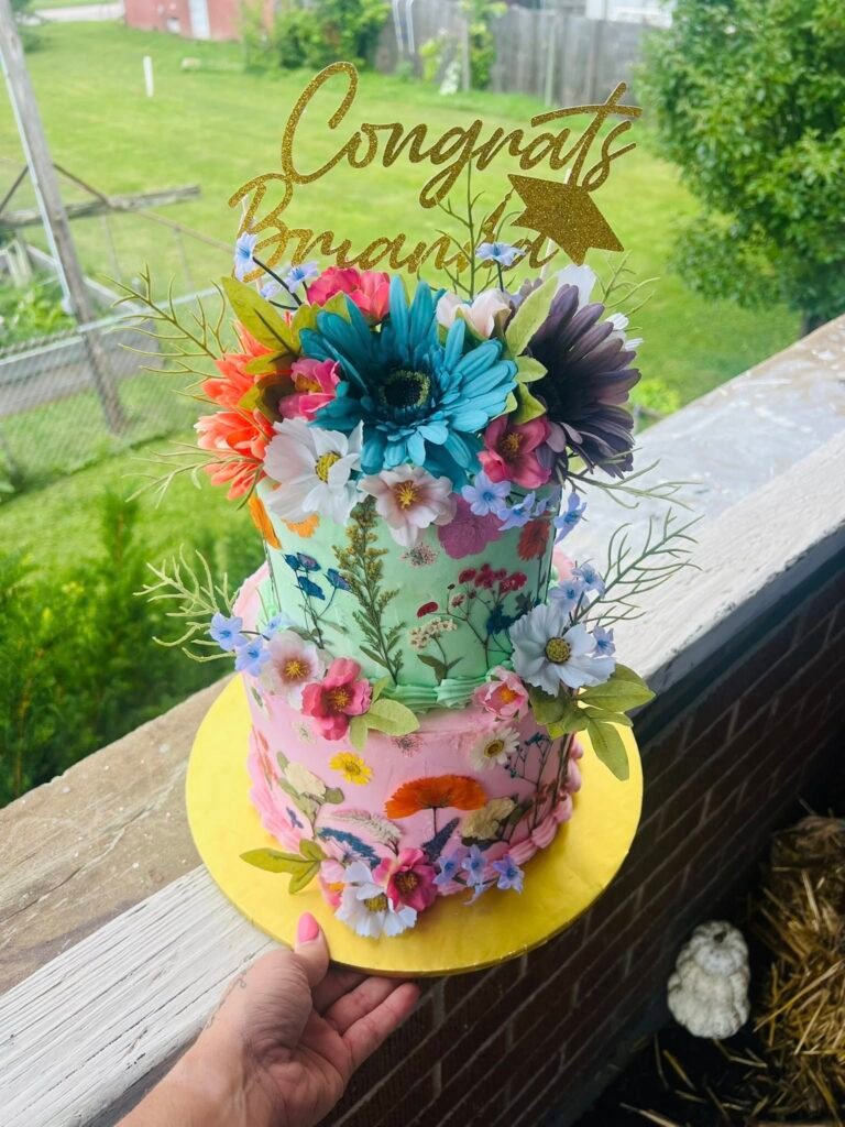 Cake by Sunflower Baking Studio