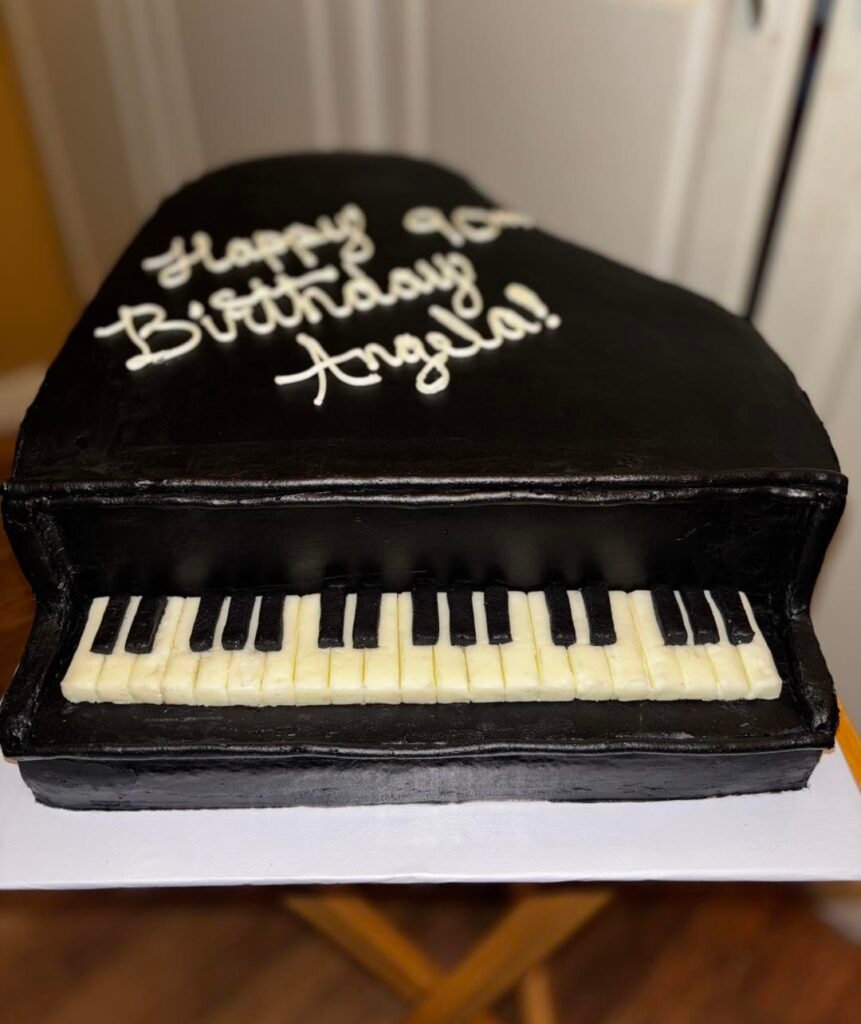 Piano Cake by Miss Muffat's Sugary Sweets
