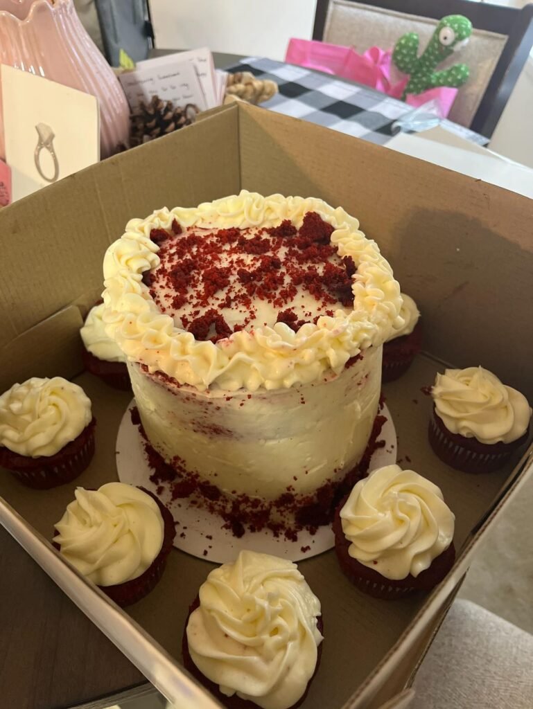 Cake by Katie’s Kitchen Confections