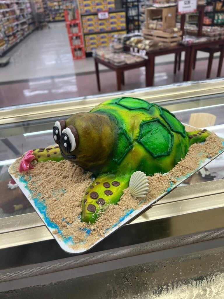 Sea Turtle Cake by Lynn's Cakes and More