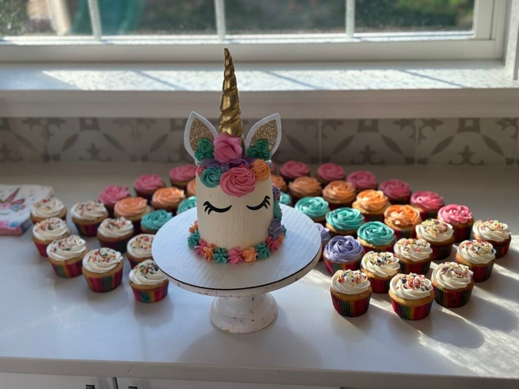 Unicorn Cake from Sourdough & Sweet Treats by Anna