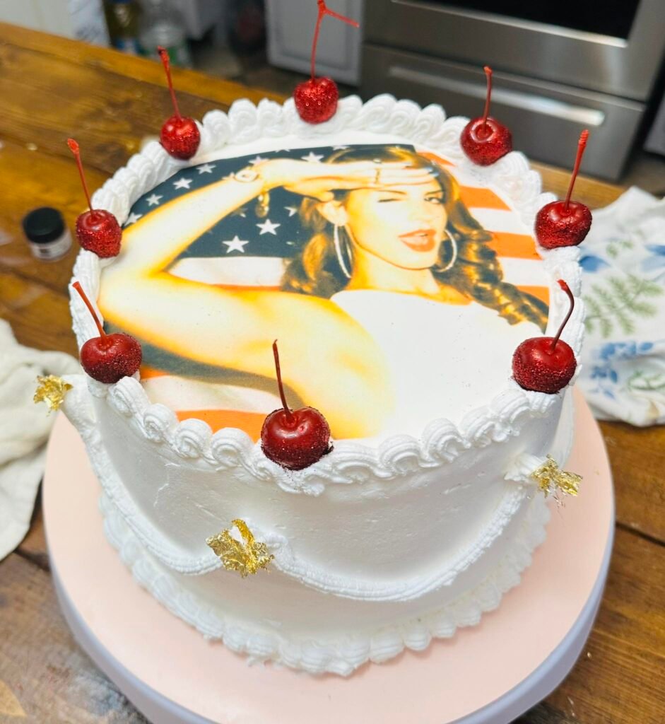 Cake by Aunt B’s Bakery