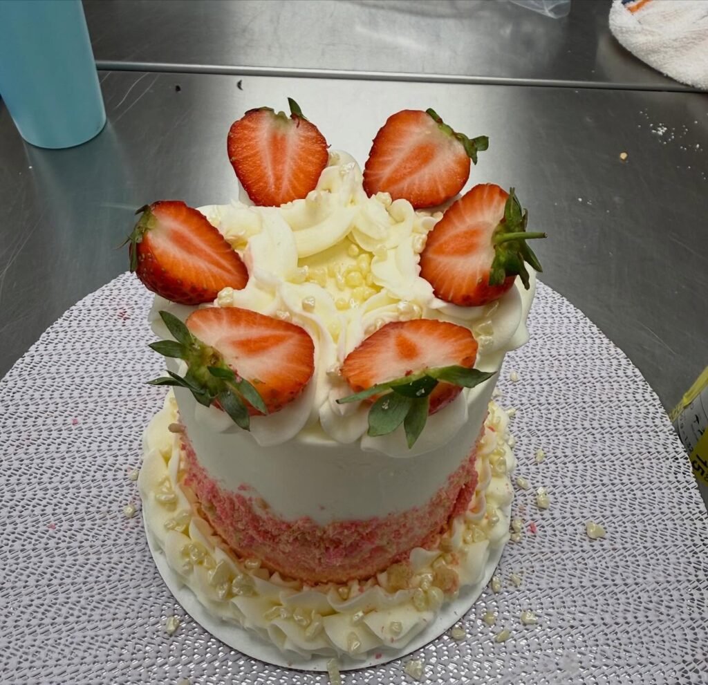 Cake by Lil Red’s Bakery