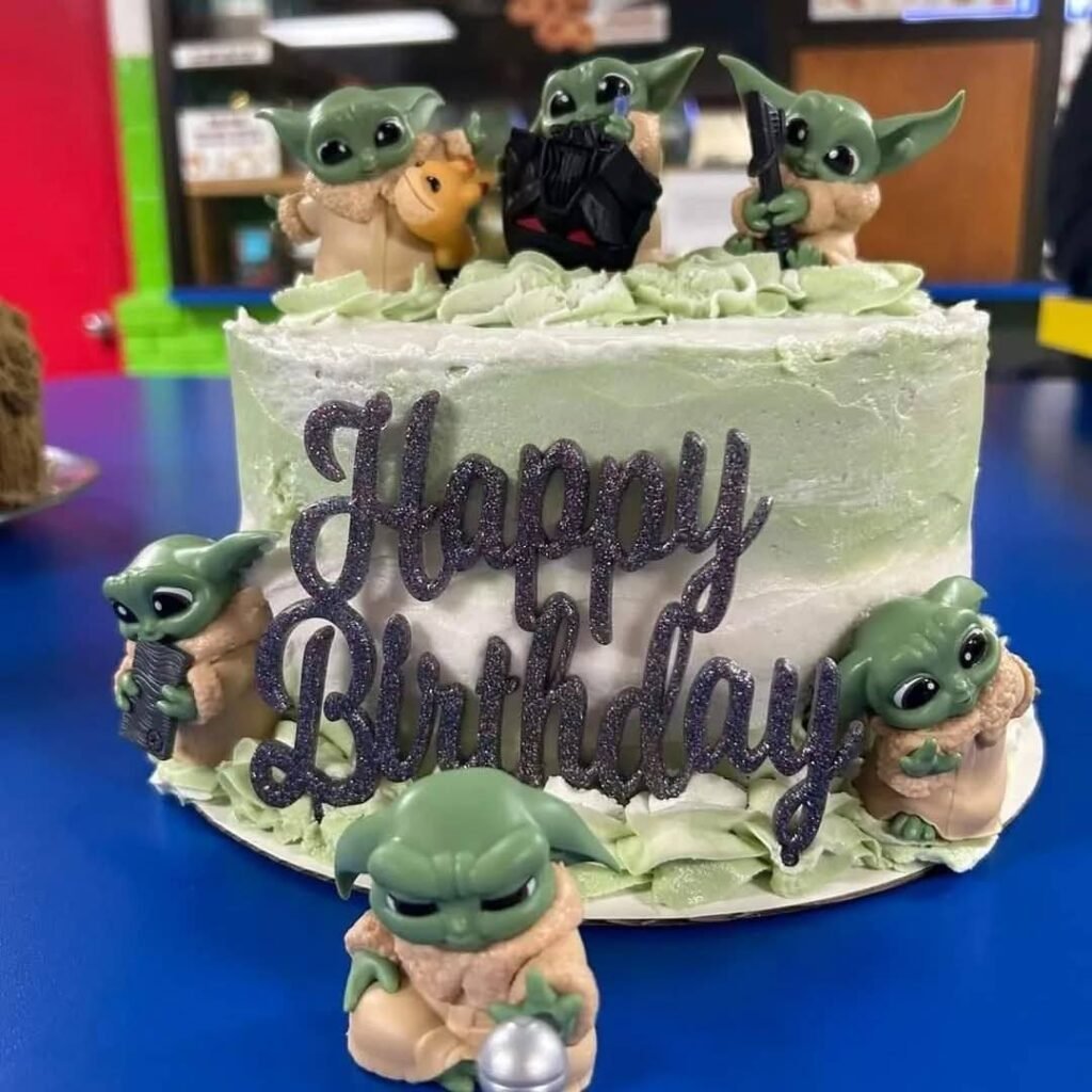Yoda Cake by Bake It 'Til You Make It & Craft It