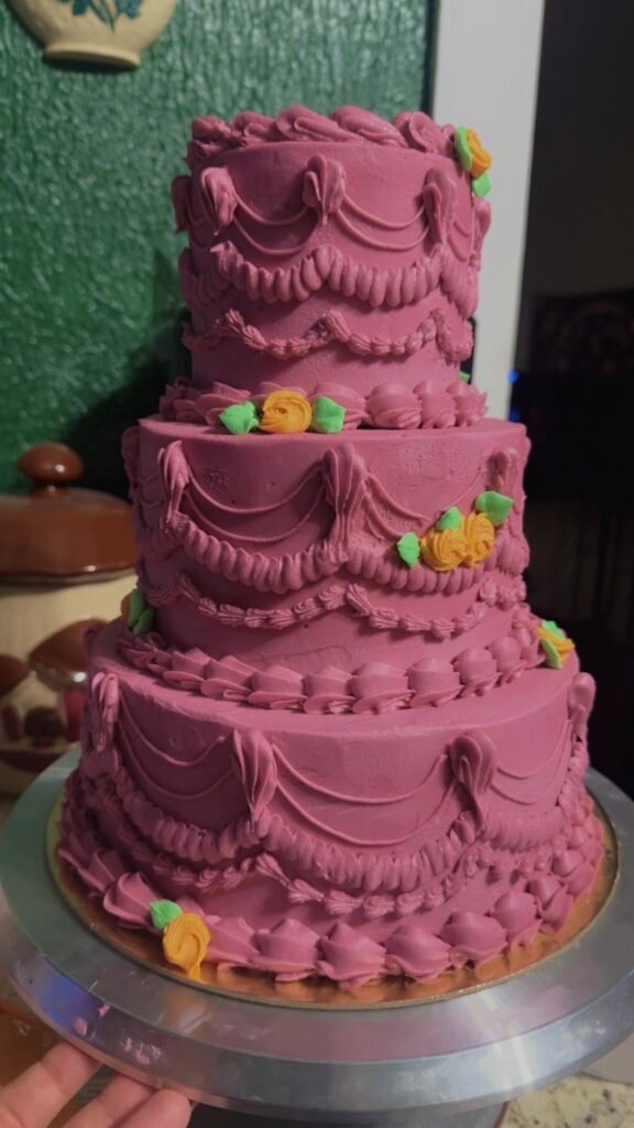 Cake by Sugar Moon Bakery