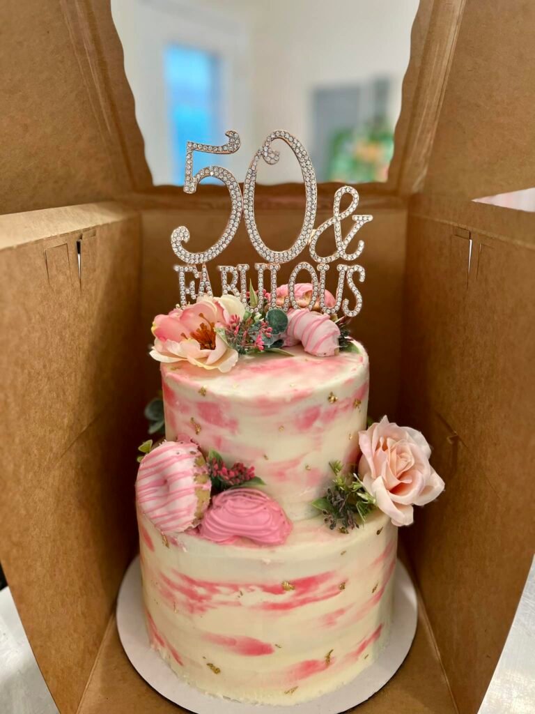 Cake from Somethin’ Sweet - Baked by Jess