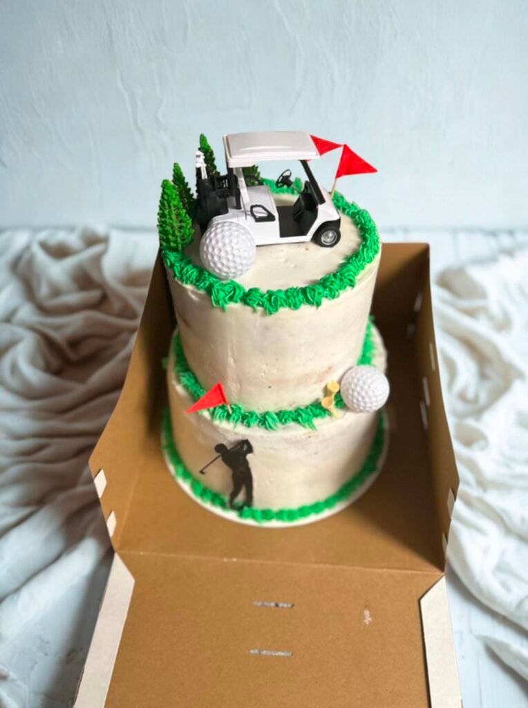 Golf-Inspired Cake by Gourmet Bliss