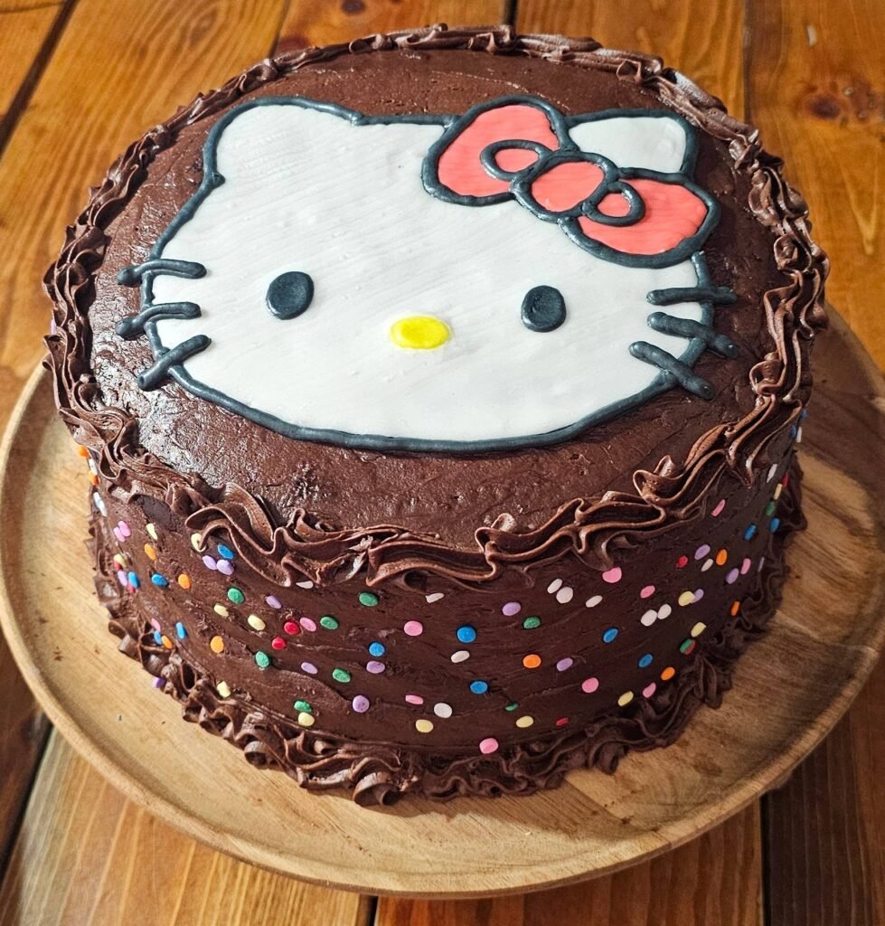 Hello Kitty Cake from Cookies by Lacey