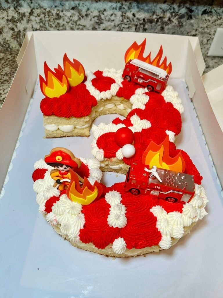 Number Cake by Heavenly Homemade