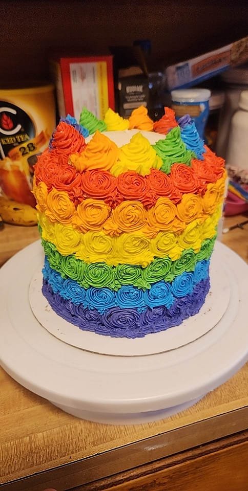 Rainbow Cake by Reinhart Sweet Treats