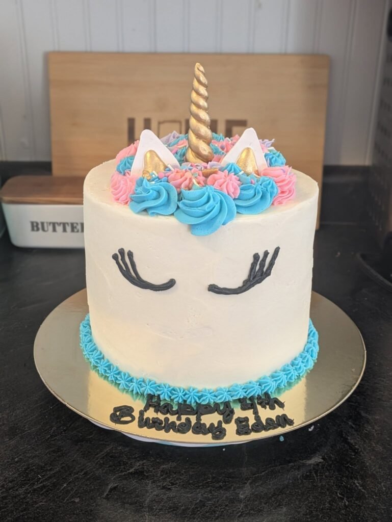 Unicorn Cake by Sara Belle's Baking