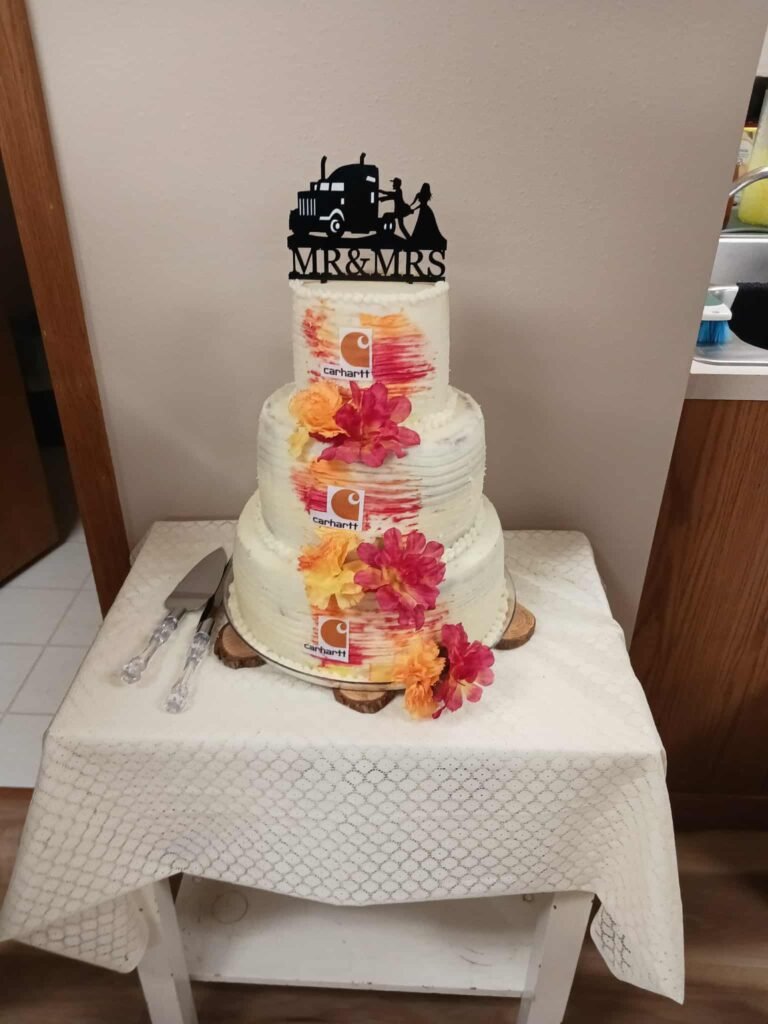 Wedding Cake by Cozy Cottage Bakery