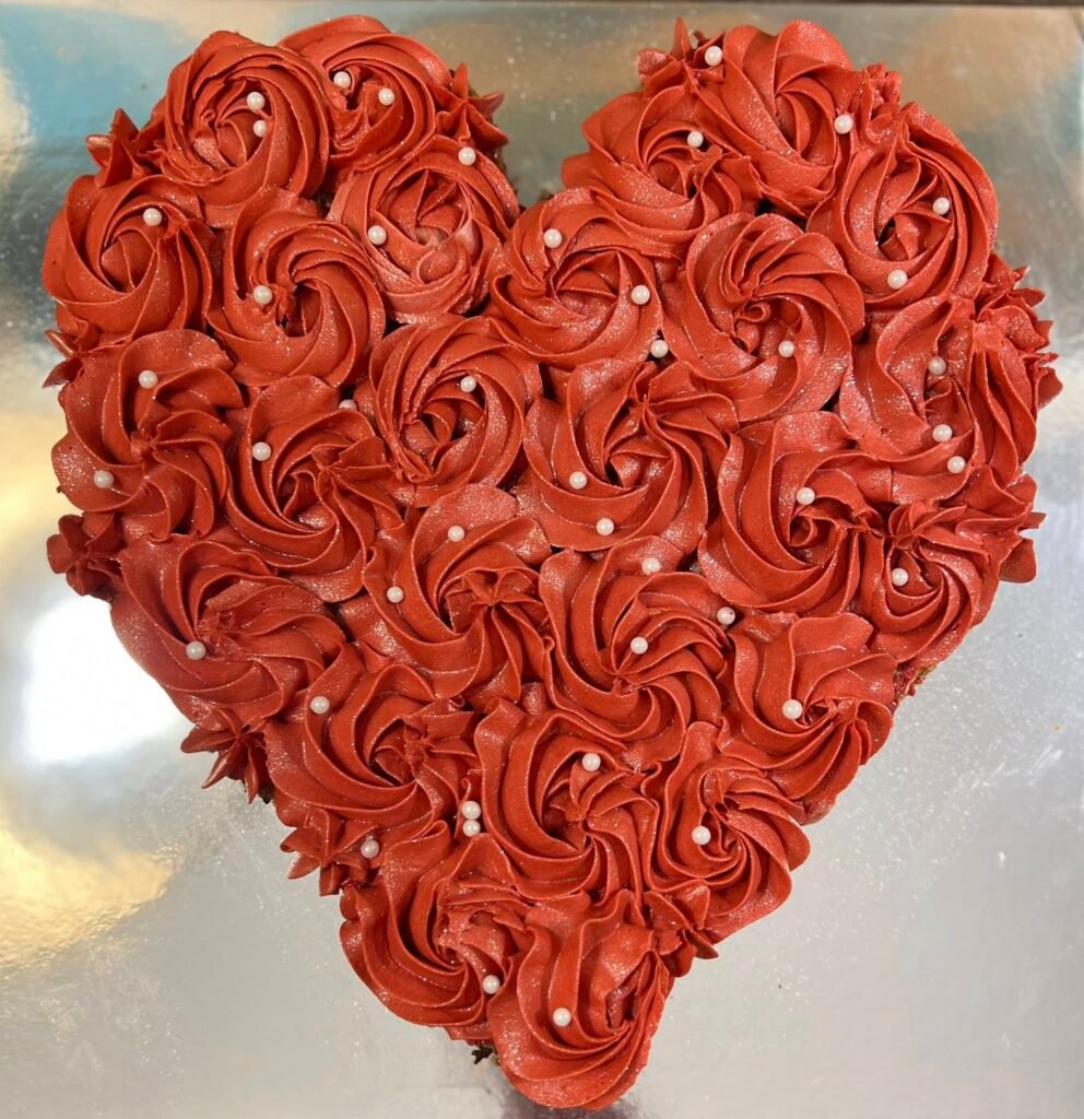Heart Cake by One Sweet Cookie