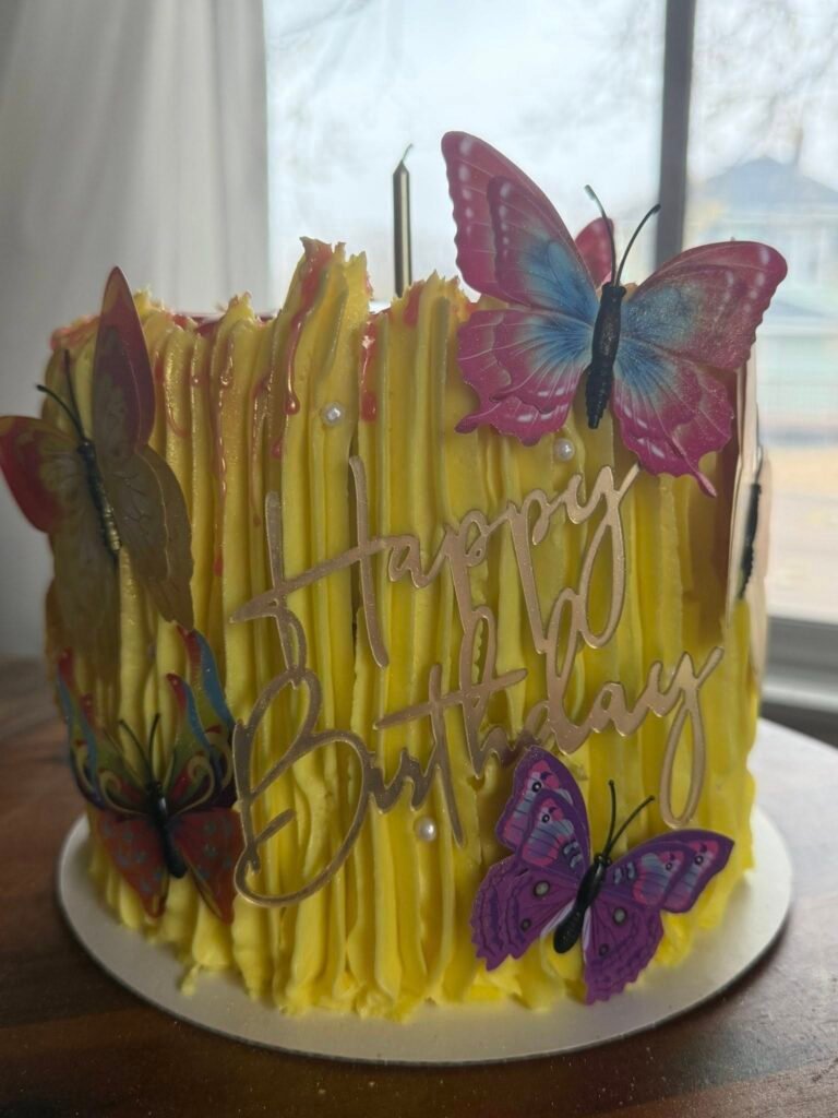 Cake by Wildflower Bakery