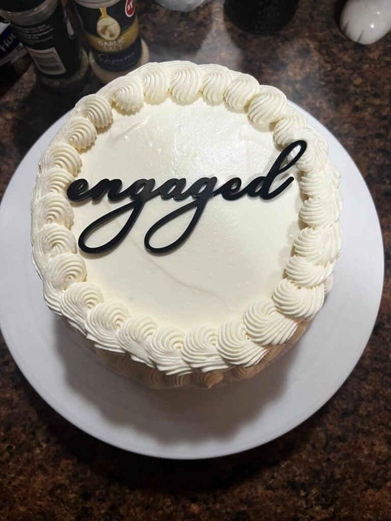 Engagement Cake from Small Batch by Paige