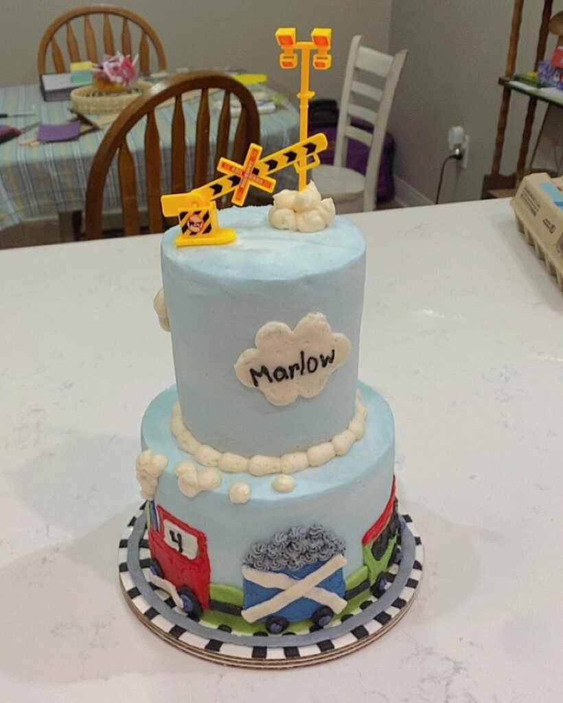 Cake by The Rolling Scones Bakery