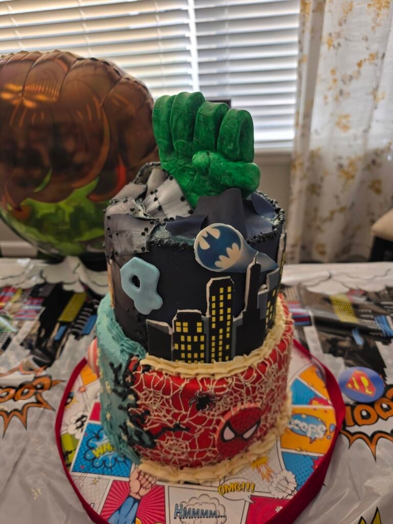 Cake by Mandy's Custom Treats