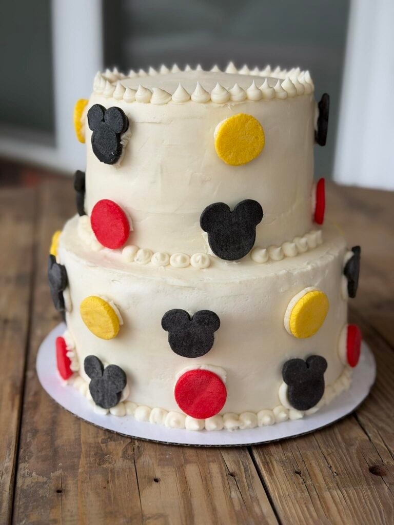 Micky Mouse Cake by The Sweet Life