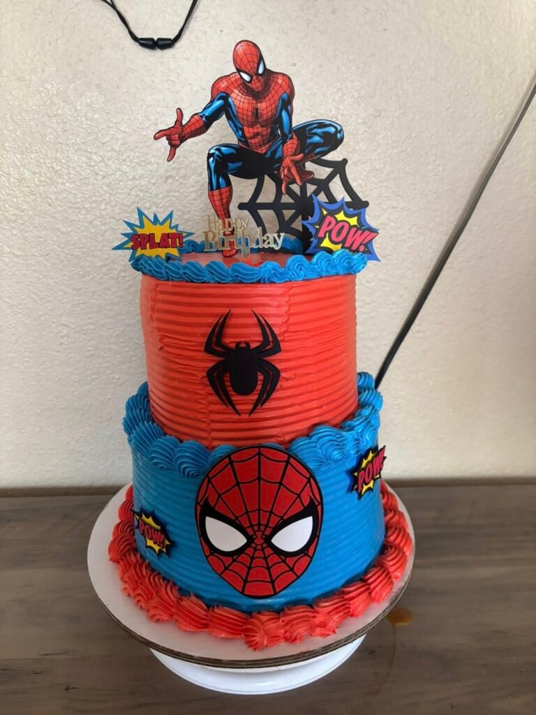 Spiderman Cake by Sweet Isabel