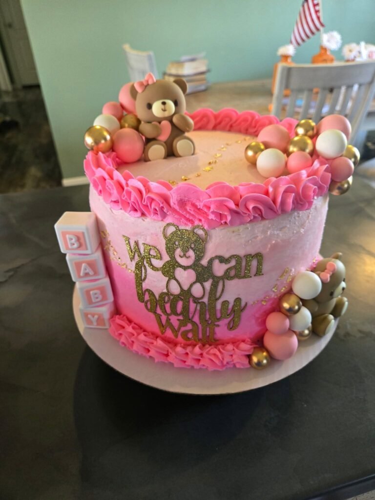 Baby Shower Cake by Sweet B's Bakery