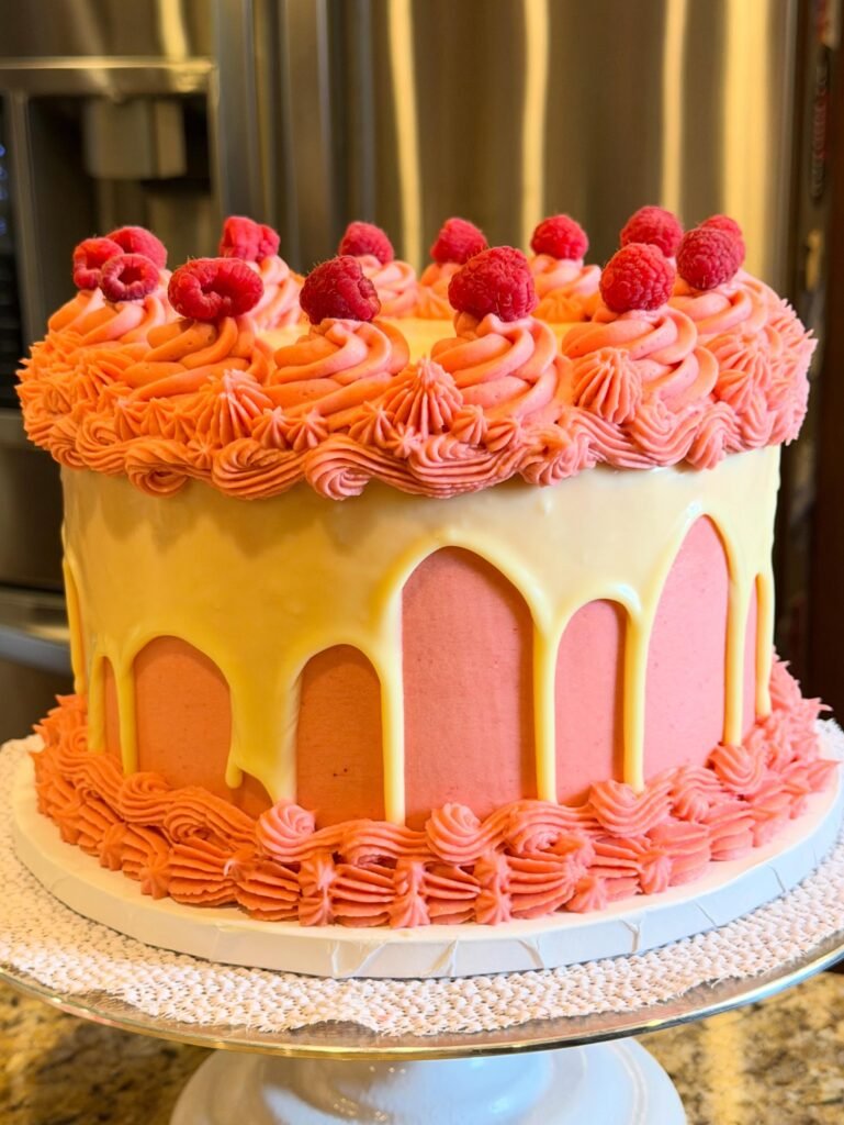 Cake by Truly Organic Bake Shop