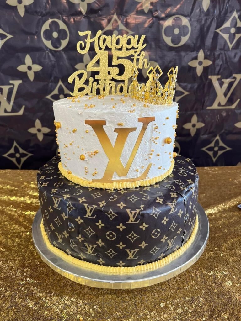 LV Theme Cake by MLS Desserts