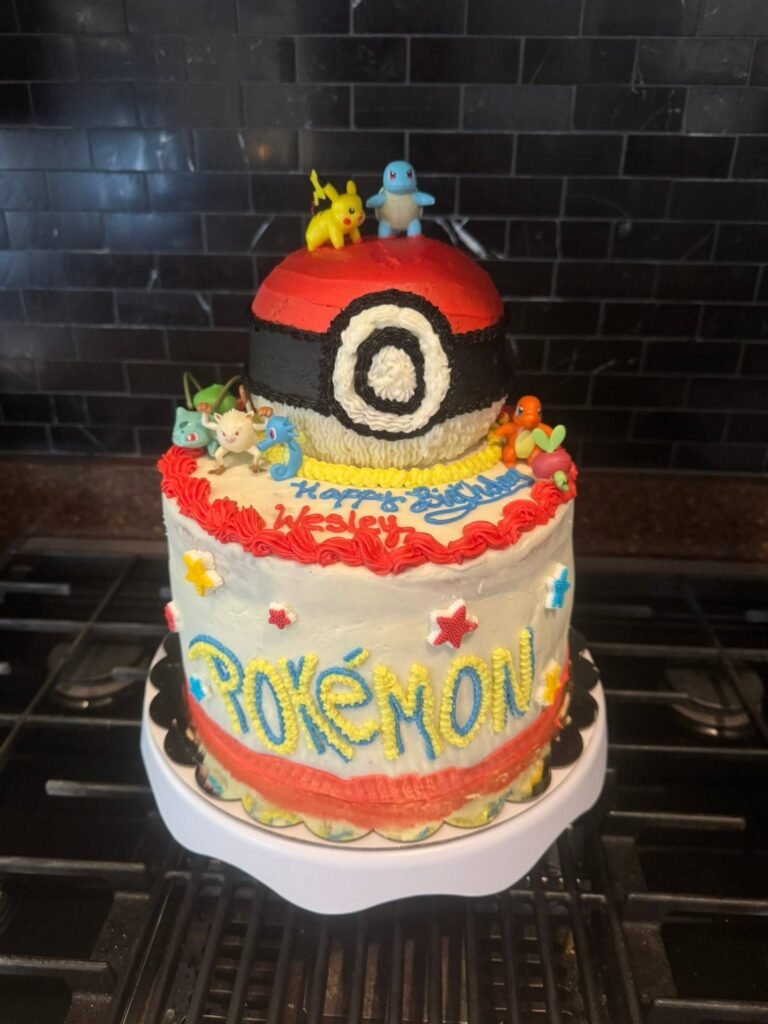 Pokemon Cake from Baked by Buffy