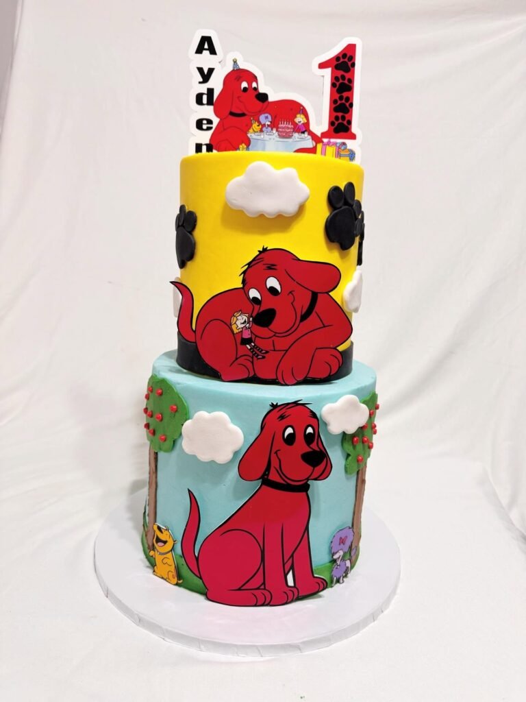 Clifford Cake by Katelyn Cake
