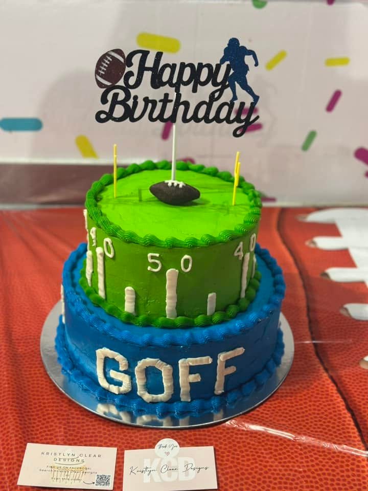 Cake by Kristlyn Clear Designs