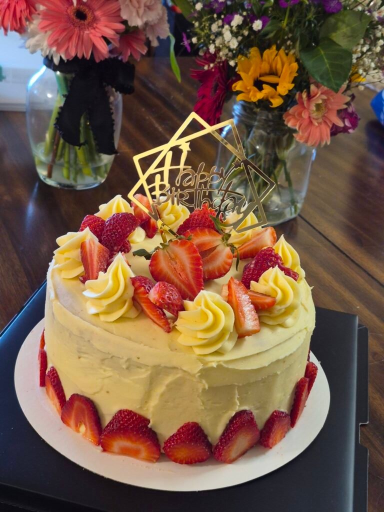Cake by MidNights Bakery