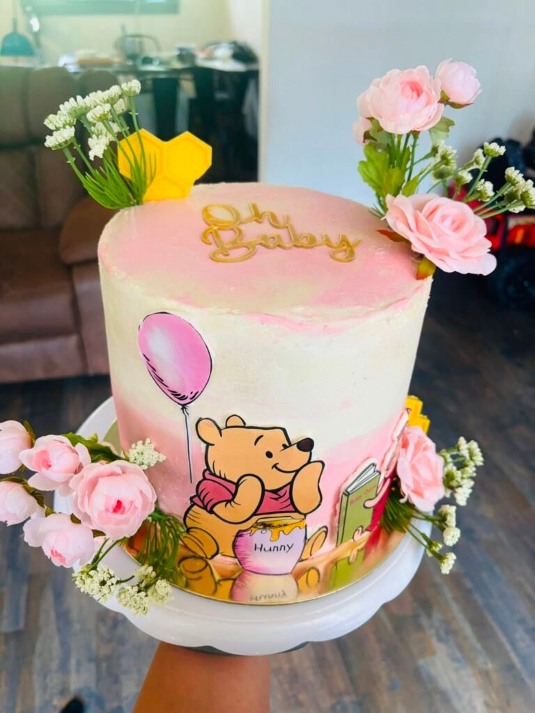 Cake by Flour Power Bakery