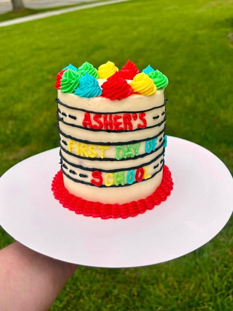 Cake by Flower & Frost Bakery