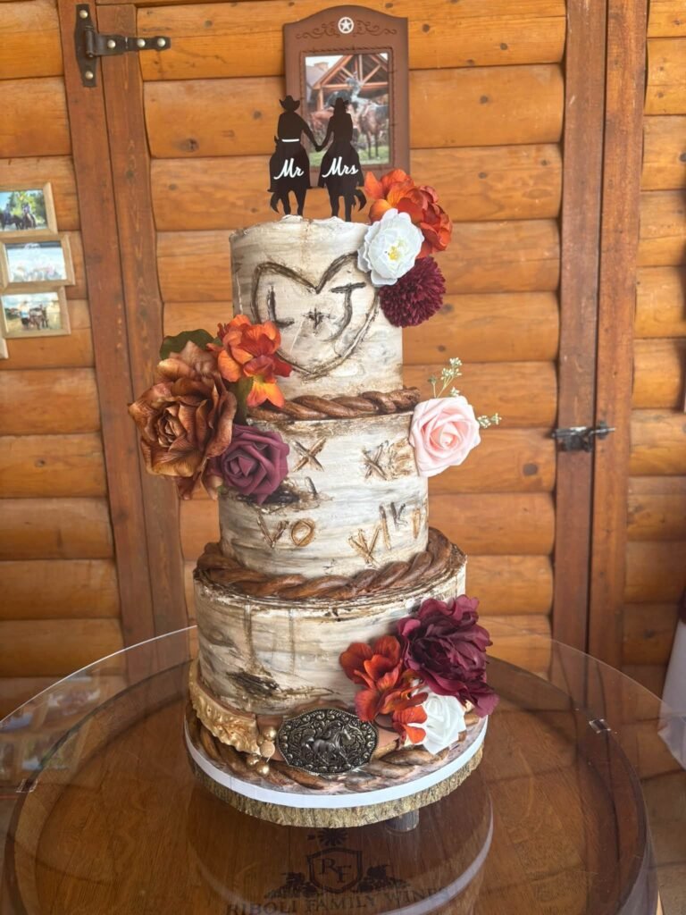 Cake by Mingo’s Custom Cookies & Cakes